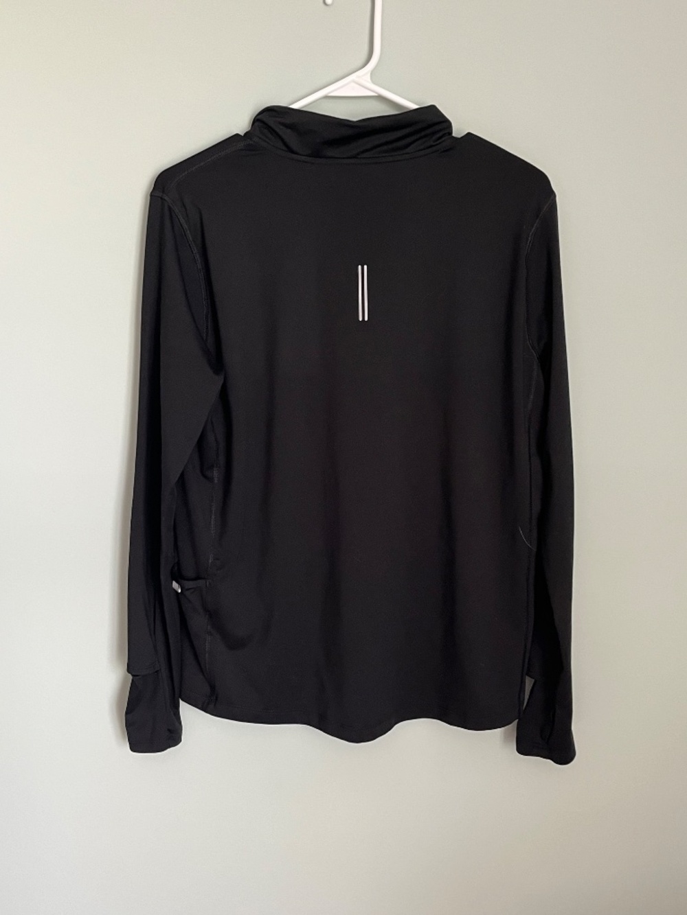 Women’s Nike Dri-Fit Black Running Athletic Quarter Zip Pullover M - Picture 2 of 9